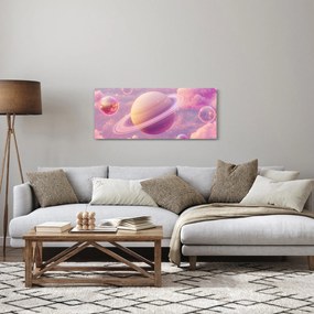 Kép - Rózsaszín bolygó (120x50 cm)