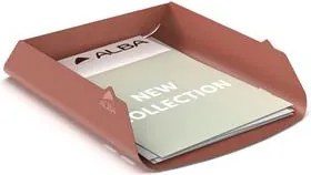 Irattálca, fém, ALBA, terrakotta (IAL42)