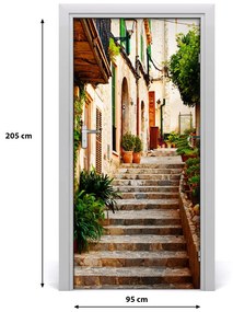 Ajtó tapéta Streets Spanyolországban 95x205 cm