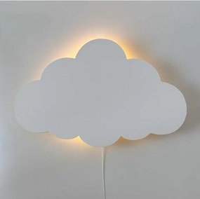 LED fali dekoráció felhő formájában – Éjszakai fény gyerekszobába | LUNIK