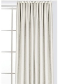 Krémszínű bársony dimout (részleges sötétítő) függöny 200x250 cm Velto – Filumi