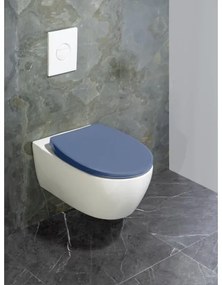 WENKO 22403100-WC ülőke SAMOS 44,5x37,5 cm kék/ezüst