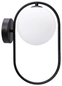 Fekete fali lámpa Cordel – Candellux Lighting