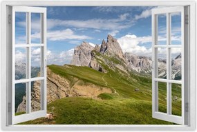 Poszterek 60x40 Bárány a hegyekben Hegyek Kilátás