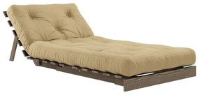 Bézses mustársárga fotel Roots – Karup Design