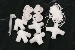 GARTHEN Kerti sátor 3 x 3 m fehér