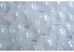 Krémszínű bársony labdamedence ø 90x30 cm Montessori – Meowbaby