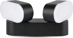 Fali lámpa V-tac 12W Led Forgatható Fekete