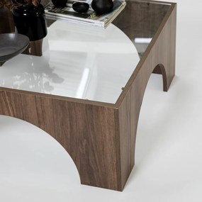 Seine - Transparent, Walnut