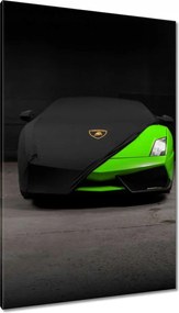 Vászonkép 80x120 Lime sportautó