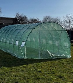 Nagy megerősített kerti fóliasátor PRÉMIUM 3 × 6 m + AJÁNDÉK