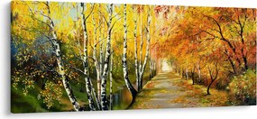 Kép - Egy romantikus sugárút a víz mentén. (120x50 cm)