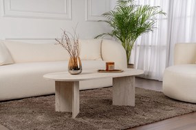 Dohányzóasztal Sable - Travertine