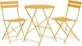 Erkély Bisztró Összecsukható Szett Vanage Mango Yellow VG-7993