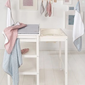 Fehér pelenkázó feltét Style grau – Roba