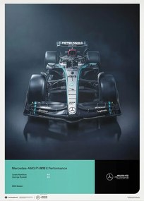 Művészeti nyomat Mercedes-AMG Petronas F1 Team - F1 W15 - 2024, Automobilist