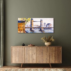 Kép - A város festménye (120x50 cm)