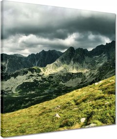 Vászonkép 40x40 Tátra Lengyel hegyek Kilátás