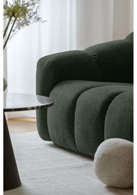 Sötétzöld sarokkanapé (bal oldali-L alakú) Shell – Miuform