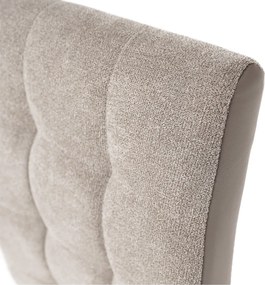 Étkezőszék, bézs/króm, GERDA NEW