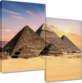 Vászonkép 60x60 Egyiptomi piramisok