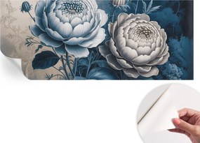 Öntapadós Dekoratív Fotótapéta Hálószobába Romantikus virágok 250x104