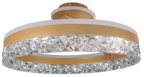 Brilagi - LED Dimmelhető felületre szerelhető csillár LED/86W/230V 3000-6500K arany + távirányító