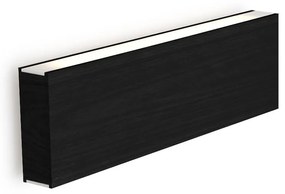 Fali lámpa LED120, külső meghajtó, szabályozható, többféle változat - TUNTO Modell: 400 mm-es tölgy, feketére pácolt, direkt és indirekt fény