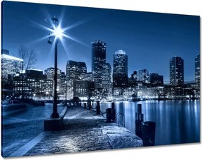 Vászonkép 100x70 Éjszakai városkép