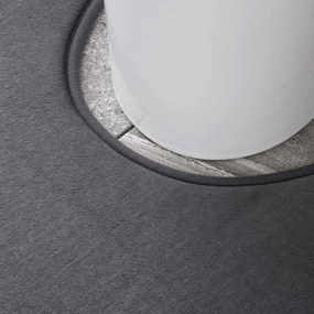 Sötétszürke memóriahab fürdőszobai kilépő szett WC-hez, 2 db-os 50x80 cm Anti-Bacterial – Catherine Lansfield