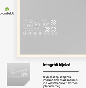 Blumfeldt Infravörös hősugárzó| Smart Mirror, Infravörös sugárzás, 500 W, IP44