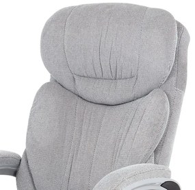 Irodai Főnöki Szék, Hinta Mechanikával, Ezüst Szövet. KA-G198 SIL2