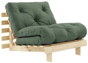 Roots Raw/Olive Green variálható fotel - Karup Design