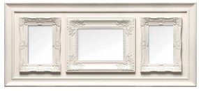 Krémszínű műanyag képkeret 70x31 cm Vintage – Premier Housewares
