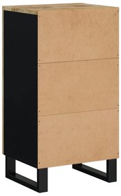 tömör mangófa tálalószekrény ajtóval 40x31x75 cm