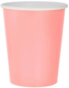 Solid Light Pink rózsaszín papír pohár 14 db-os 270ml