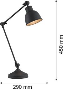 Argon EUFRAT 3197 Asztali lámpa 1x15W/E27 IP20