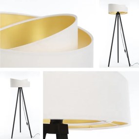 Állólámpa GALAXY 1xE27/60W/230V fehér/wenge