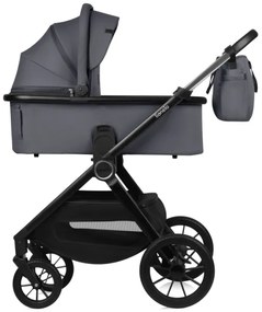 Lionelo - 3 az 1-ben kombinált babakocsi LAYLA Grey Stone