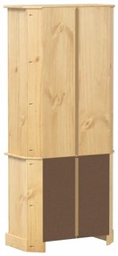 Corona tömör fenyőfa magasszekrény 74 x 38 x 170 cm