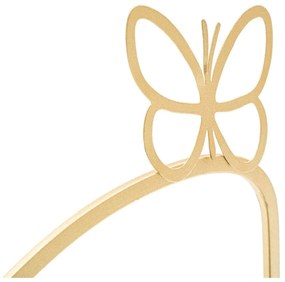 Aranyszínű éjjeliszekrény Butterfly – Mauro Ferretti