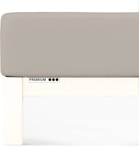 Schlafgut Premium lepedő 90x190-100x220 cm Sand Mid 496