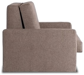 Ágyazható Fotel Barnás-Bézs Színben. MILAN 1