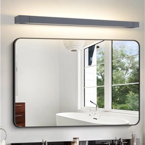 Brilagi - LED fürdőszobai tükörvilágítás AQUA LINE LED/24W/230V 90 cm IP44 antracit