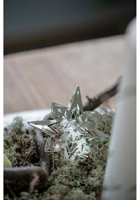 Ezüstszínű karácsonyi függődísz - Kähler Design