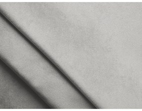 Világosszürke ágyneműtartós boxspring ágy 140x200 cm Mikana – Makamii