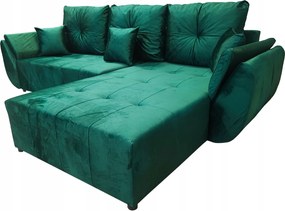 Zöld Sarok Összecsukható Szaruhártya Nappali Mira Rugó Velúr Tartály