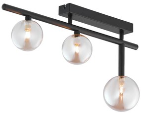 Jupiter 1904 - NEPTUN felületre szerelhető csillár 3xG9/14W/230V fekete