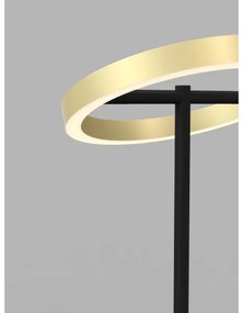 Wofi 8016-104 - LED Érintős dimmelhető lámpa BREST LED/10,5W/230V fekete/arany