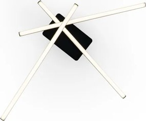 Brilagi - LED mennyezeti lámpatest STRIPES LED/30W/230V fekete